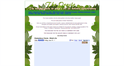 Desktop Screenshot of glastonburyoracle.co.uk